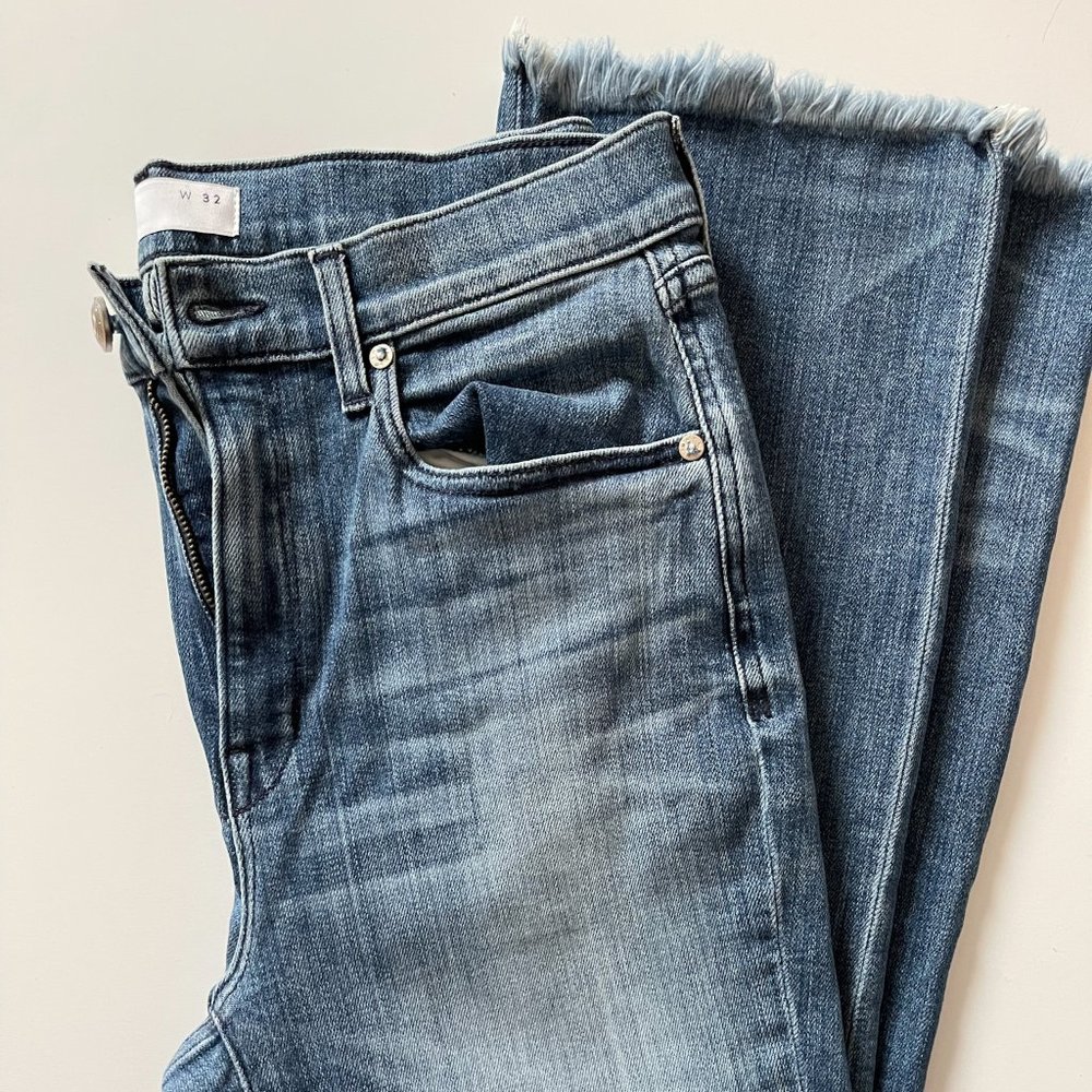 AYR - STRAIGHT ANKLE JEANS, SIZE 32